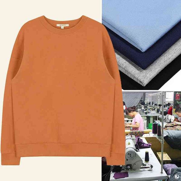 

women's down shoulder sweater with round neck, Black