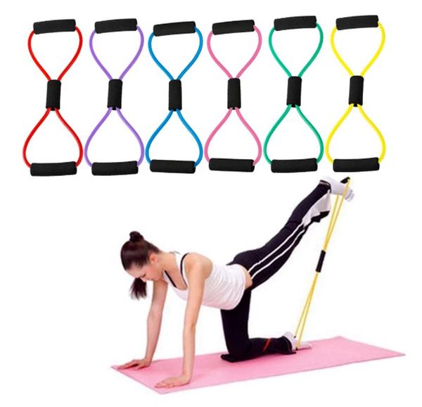 

resistance bands yoga stretch belt horoscope pull rope massage exercise fitness chest expander rubber elastic band