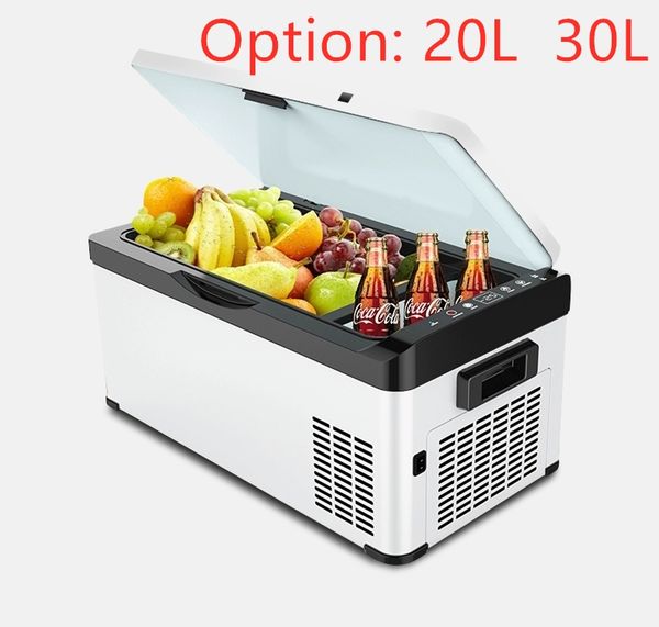 

vehicle-mounted refrigerator outdoor home dual purpose compressor refrigeration portable low energy consumption applicable 12v24v220v voltag