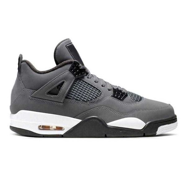

men women basketball shoes jumpman 4 4s cool grey sneakers original boxxjum