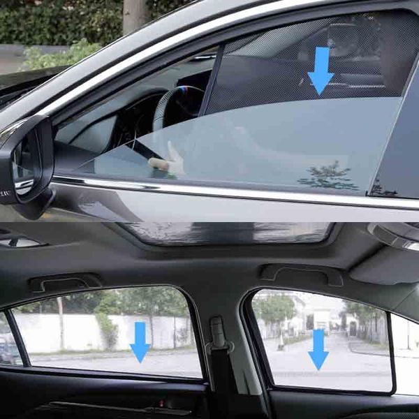 

for 6 2021 car window shade sunshield gauze mesh sunshade sun-proof magnetic cover