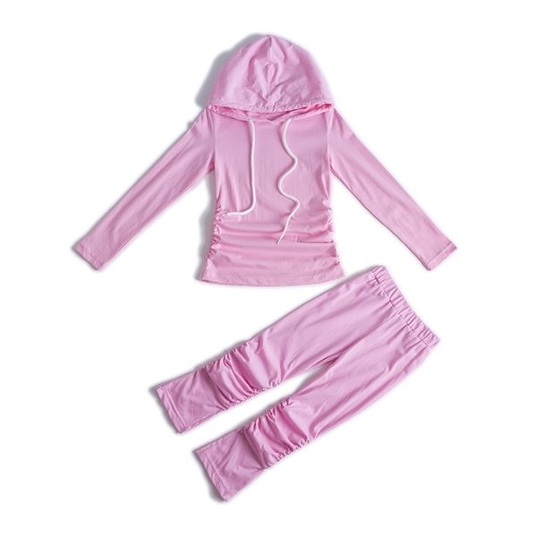 Criança Baby Girl Roupas Top Camisa Bell Bottom Calças Verão Outfits Jogger Set para Kids Stacked Calças Roupas Leggings 210922