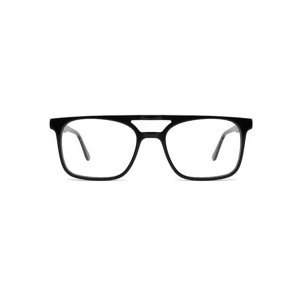 

fashion sunglasses frames acetate glasses frame myopia progressive prescription eyeglasses women men rectangle optical spectacles 202, Black