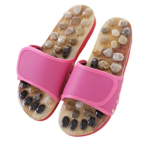 

slippers 2021 nuevas zapatillas de masaje para el hogar dormitorio mujer, Black