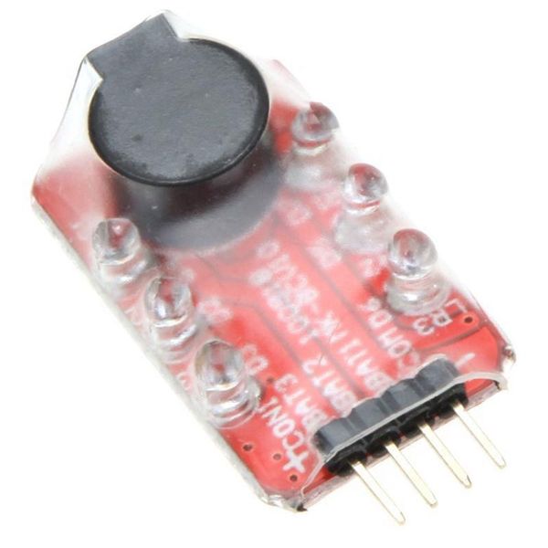

loud hailer lipo battery voltage alarm display checker 2-3s led for rc helicopter quadcopter car systems