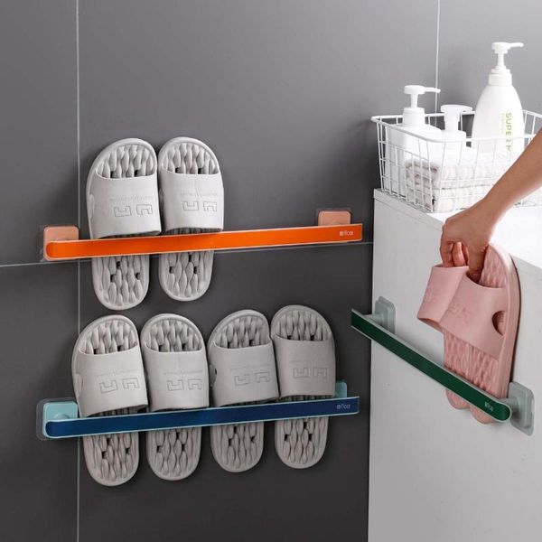 

towel racks rack household toilet bathroom perforated bath