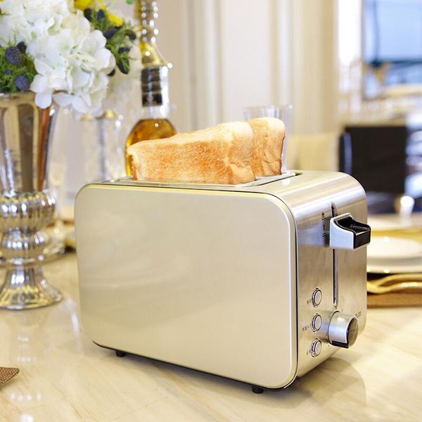 

bread makers toaster home 2 breakfast stove stainless steel