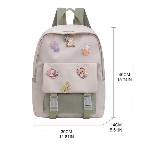 

school bags cpdd lovely backpack kawaii rucksack teenage girls bag cute travel book