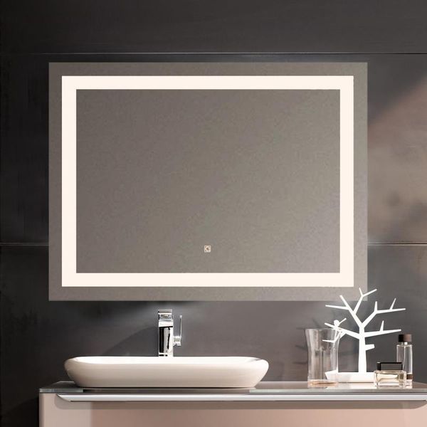 

mirrors bathroom vanity led lighted mirror shower room furniture