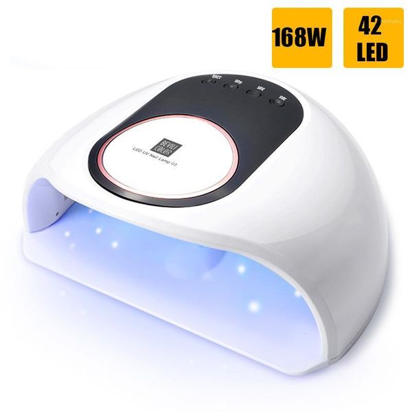 

high power uv led lamp nail dryer for all types gel polish 42 pcs nails design art manicure tools1
