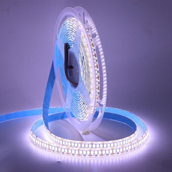 

strips 5m led strip light dc12v 24v smd2835 flexible tape 240 leds/m waterproof ribbon for home decoration