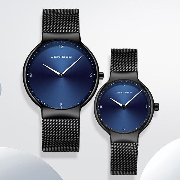 

wristwatches fashion simple geneva lovers watches mesh belt quartz wristwatch ladies dress watch clock lady gift couple, Slivery;brown