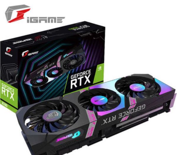 

igame colorful graphics card rtx3080ti 12g vulcan water god adoc white high-end computer game