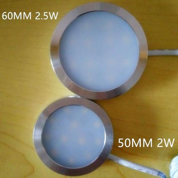 

bulbs led cabinet light 2w 2.5w 12vdc puck ultra thin round home kitchen