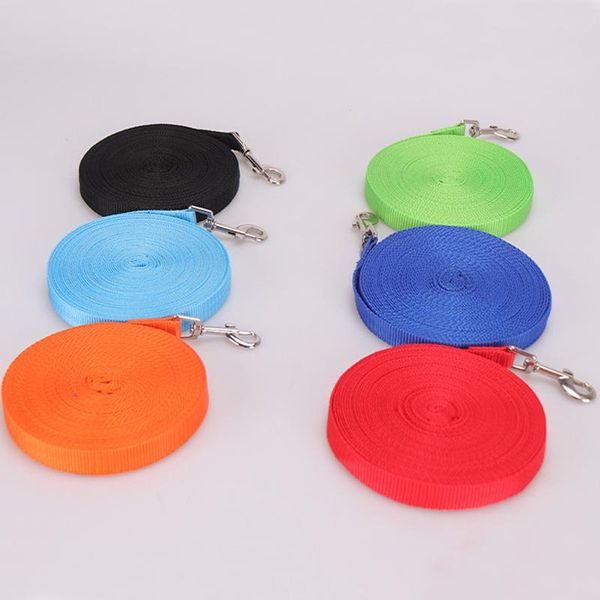 

dog collars & leashes leash for medium large dogs pet puppy cat walking training lead rope big nylon long