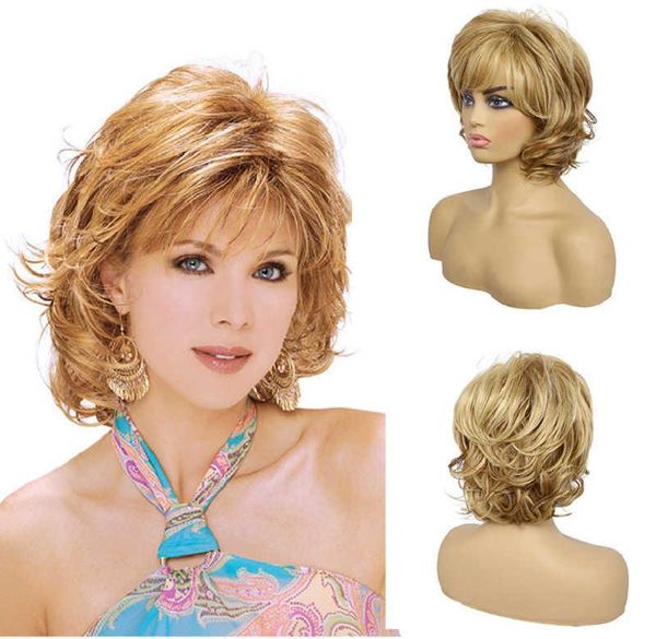 

golden white bobo headgear female fashion micro-curly short hair net red, Black