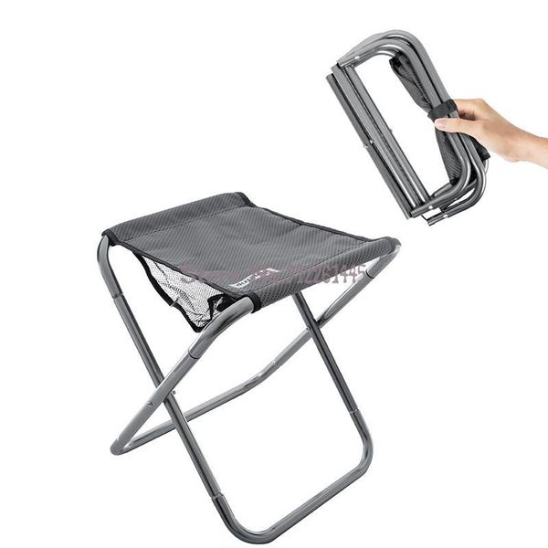 

camp furniture outdoor folding chair 7075 aluminum alloy stool camping mazar ultra light portable fishing bench
