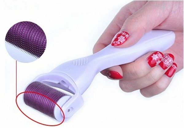 

drs derma roller 1200 needles dermaroller with interchangeable head microneedle for acne scar freckle 0.2-3.0mm