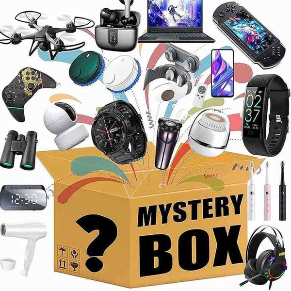 

mystery box lucky boxes mysterious random products there is a chance to open such as drones smart watches gamepads digital cameras and277