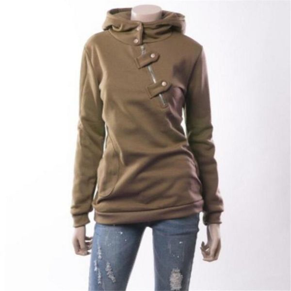 

sweatshirt female hooded autumn winter fahsion hoodies for women zipper decoration long sleeve spring warm clothes women's & sweatshirt, Black