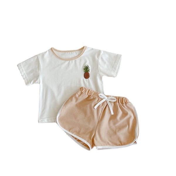 

princess baby girls clothes sets summer cotton girls short sleeve t shirt + shorts 2pcs children suit baby girl outfits, White;black
