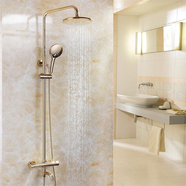 

send all wei yu on copper intelligent thermostat shower golden black three supercharged set bathroom sets