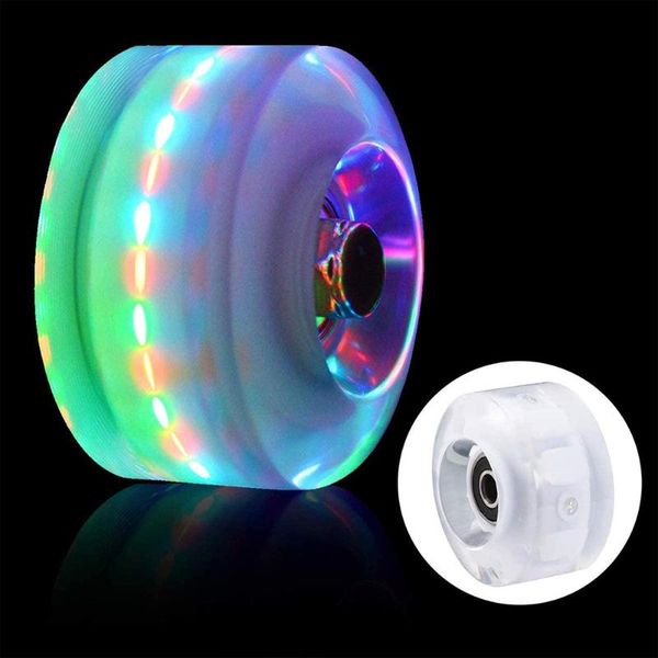 

flash wheels colorful roller skate light night luminous skateboard lights for adults kids modules led