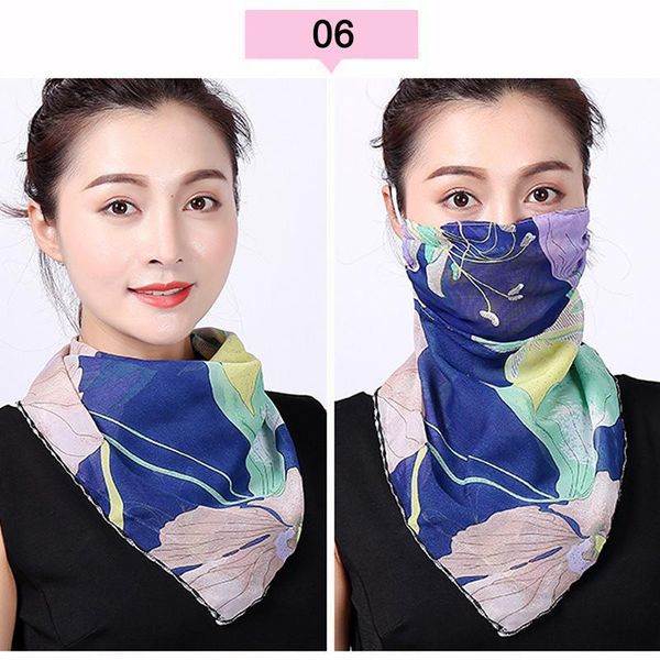 

scarves face cover scarf breathable uv protection with adjustable ear rope for women outdoor sec88, Blue;gray