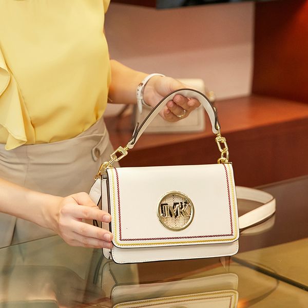 

axillary package women's bag leather 2021 niche texture woven small square foreign style versatile one shoulder messenger bag