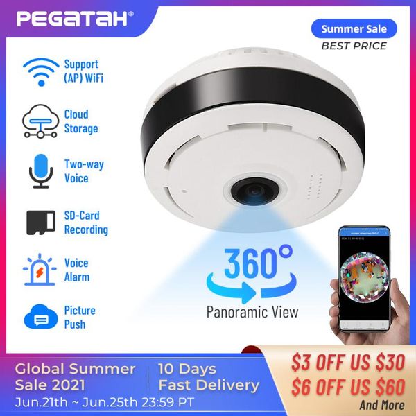 

cameras p2p 1080p wifi camera 360 degree panoramic fisheye lamp wireless ip indoor home security cctv night vision bulb