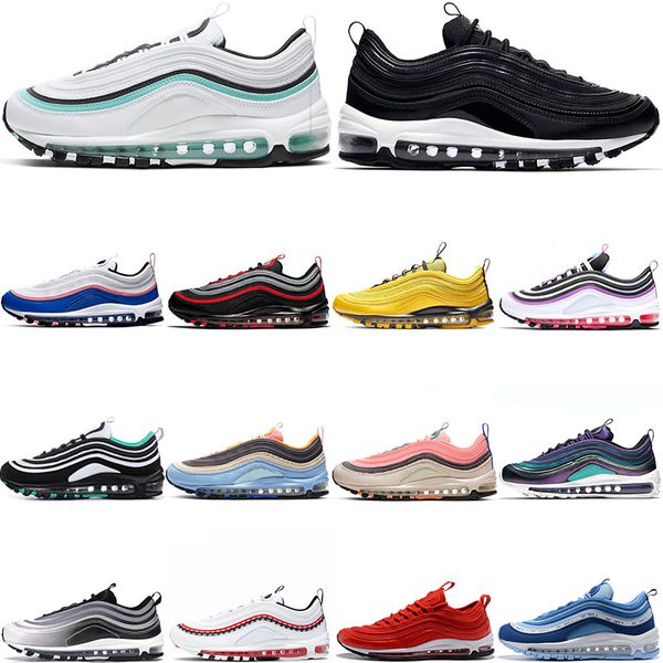 

wholesale men women running shoes mx 97 aurora green black white bred bright citron gradient fade have a day jesus neon seoul outdoor sports