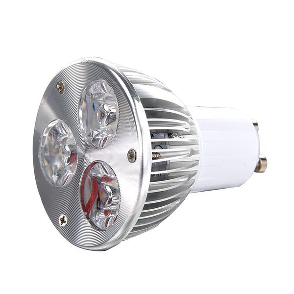 

aquariums lighting gu10 3w 3 led high power spot light bulb lamp dc 12v warm white