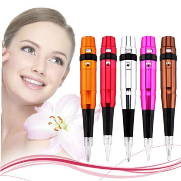 

tattoo guns kits dermograph universal gun permanent makeup eyebrow lip pen beauty machine with traditional needles tip microblading