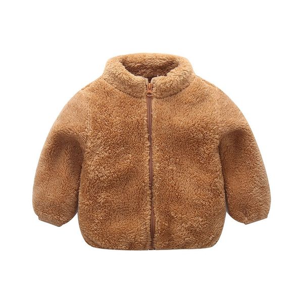 

kids girls clothes winter jacket for boys fleece velvet girls jacket kids coats children outerwear winter autum, Blue;gray