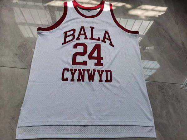 Raro basquete jersey homens jovens mulheres vintage bala cynwyd k 24 b faculdade tamanho S-5XL personalizado qualquer nome ou número