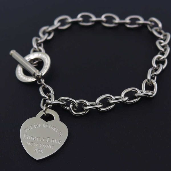

buckle design bracelet new style brand women gold chain heart bangles carter s pulseira fine jewelry, Golden;silver