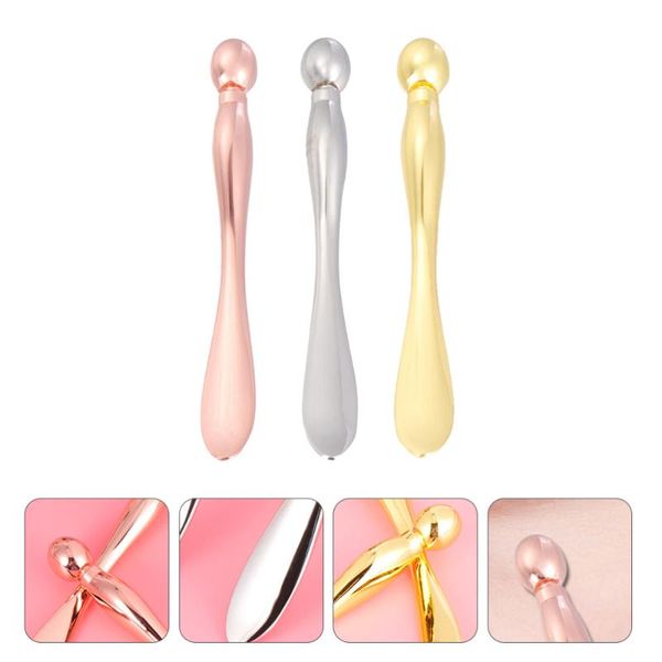 

full body massager 3 pcs eye sticks beauty roller cream subpackage tools skin care device