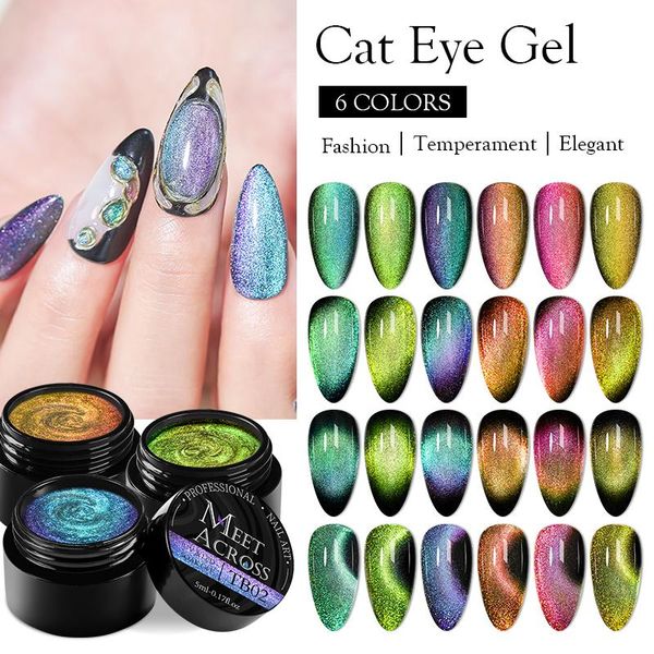 

nail gel meet across 9d cat magnetic uv polish purple blue enamel eyes soak off lacquers varnish, Red;pink