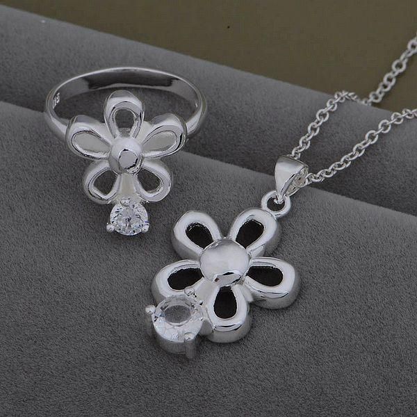 

earrings & necklace wholesale 925 silver fashion jewelry ring wt-495