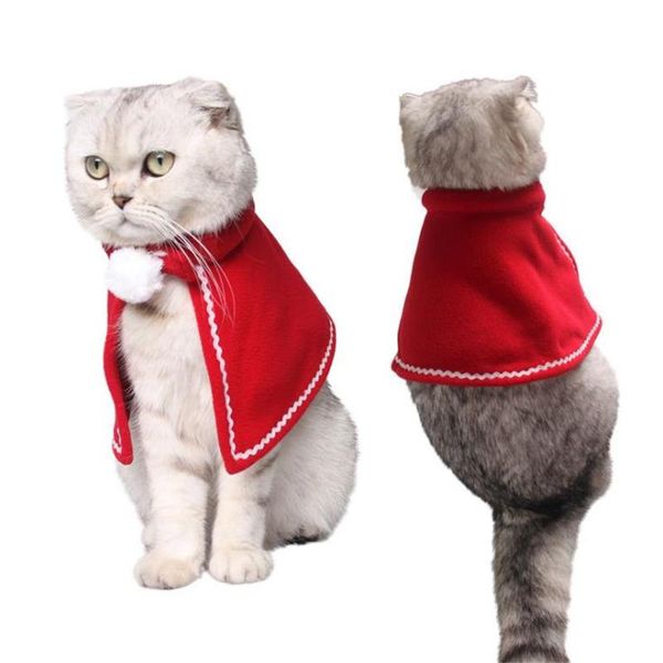 

christmas clothes for cat pet dog costumes product cloaks year gift dogs