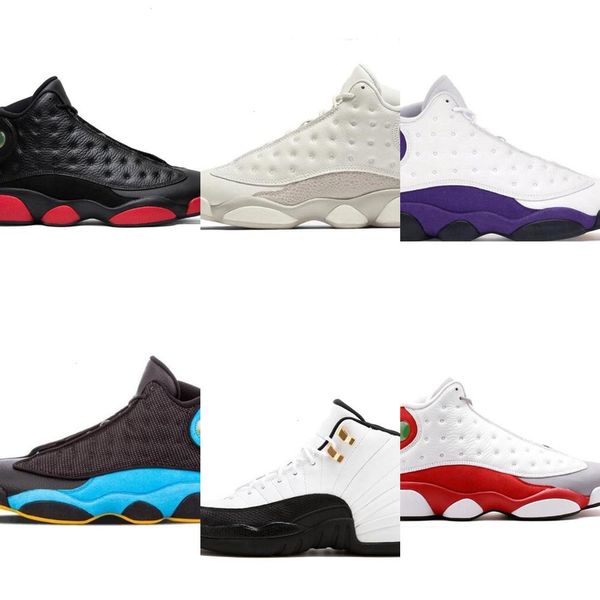 

13s flint bred obsidian new hyper royal starfish lucky green aurora green men basketball shoes 13 chicago playground he got game sneakers 34