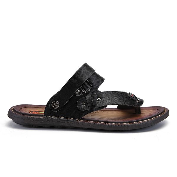 

men women sport trainer large size sandals summer slippers dual-use sandal waterproof non-slip resistant beach shoes flip flops code: 32-660, Black