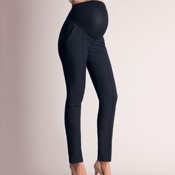 

1pc style pencil casual pants women autumn spring summer pantalon femme cuffed office lady suit trousers women's & capris, Black;white