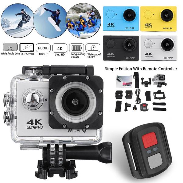 

mini cameras 4k action camera wifi full hd 1080p waterproof underwater video recording sport go extreme pro cam