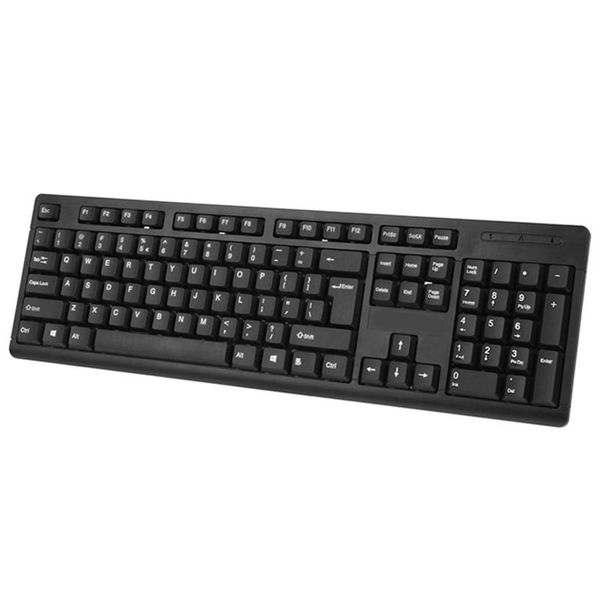 

keyboards 104 keys wired keyboard home office computer notebook accessories business desk pc lapfull size