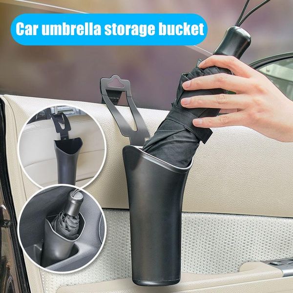 

car organizer 2021 multi-function waterproof umbrella box hanging durable csl88