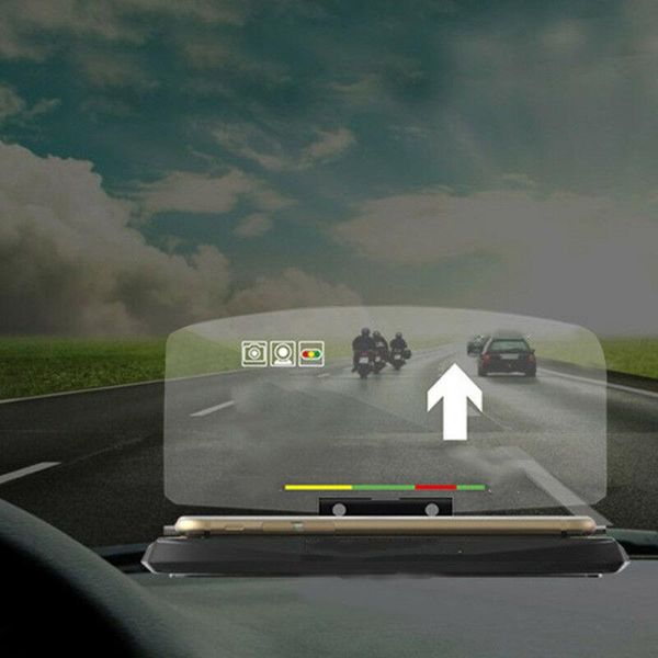 

other auto electronics universal car speed hud head up display projector phone navigation smartphone holder gps