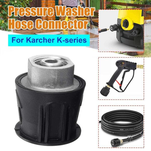 

water gun & snow foam lance high pressure washer hose adaptor connect with car outlet and for karcher nilfisk m22x1.5mm change