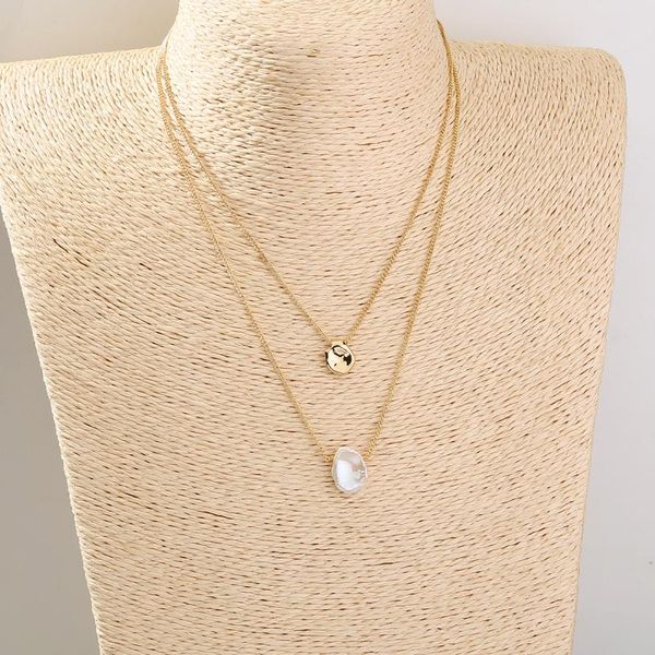 

pendant necklaces necklace minority light luxury, Silver