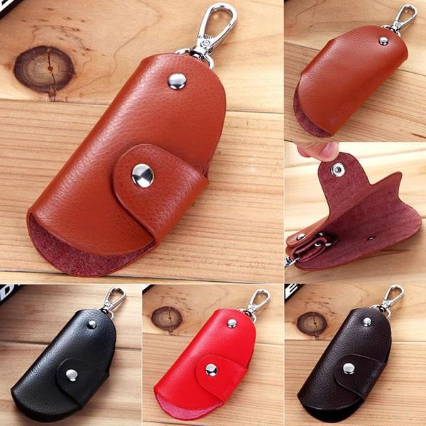 

keychains men women's multi-functional key bag holder small wallet style fashion chain, Silver